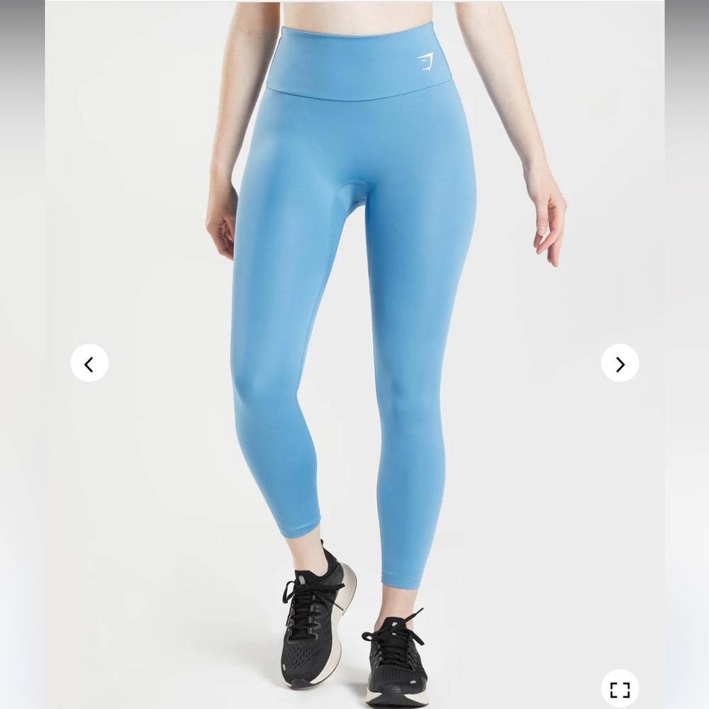 Gymshark Training Leggings - Coastal Blue